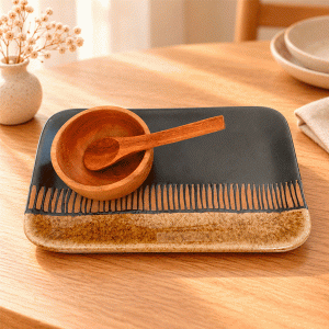 Set cerámica y madera *CORCER043